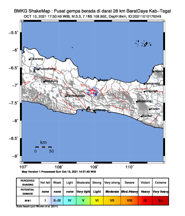 Bmkg Gempa Hari Ini Bandung - Gempa Magnitudo 4 Guncang Kabupaten Bandung